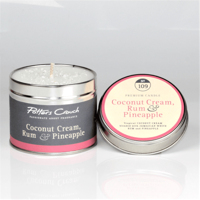 Potters Crouch - Coconut Cream, Rum & Pineapple Candle